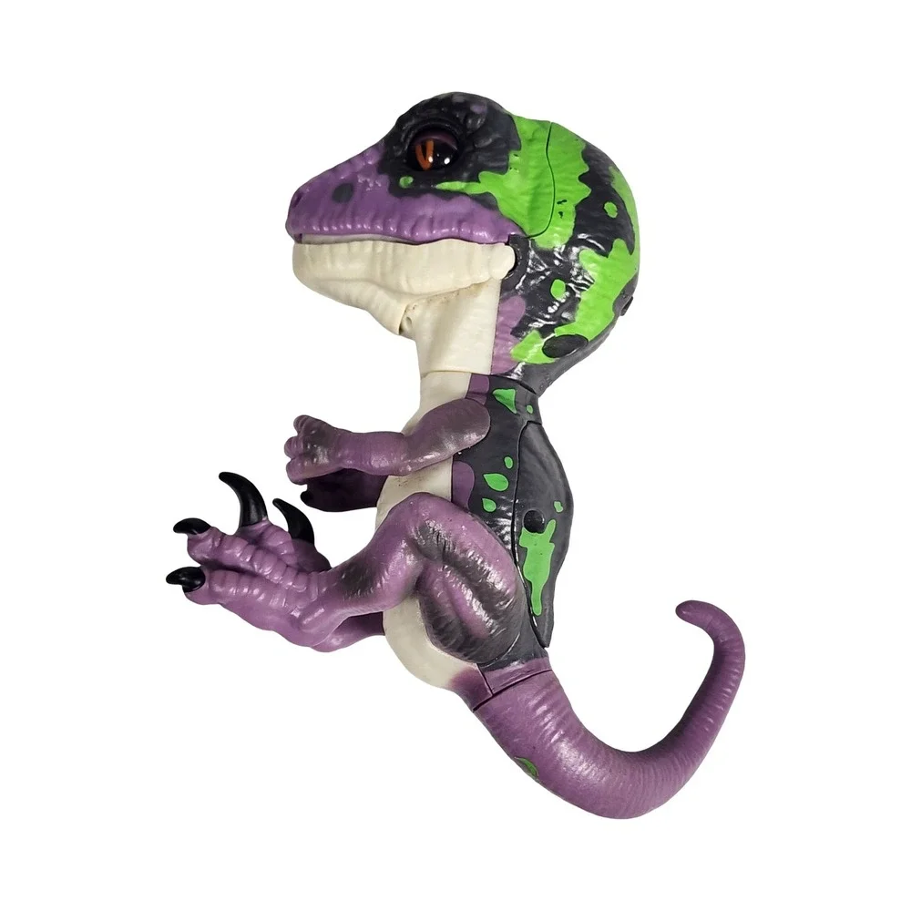 WowWee Fingerlings Untamed Raptor Purple‎ Green Interactive Dinosaur Toy 2018